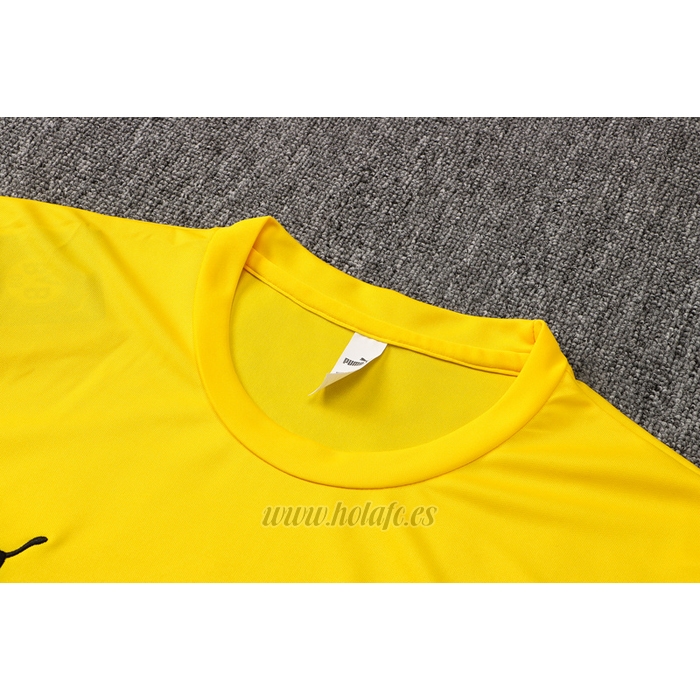 Chandal del Borussia Dortmund Manga Corta 2021-2022 Amarillo